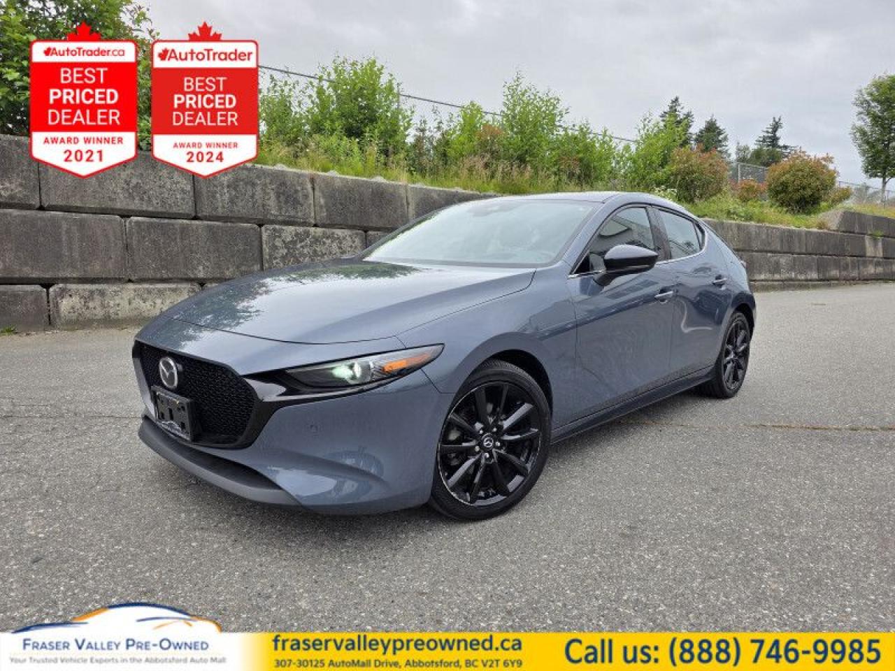 Used 2021 Mazda MAZDA3 Sport GT w/Turbo i-ACTIV  - Navigation - $127.19 /Wk for sale in Abbotsford, BC