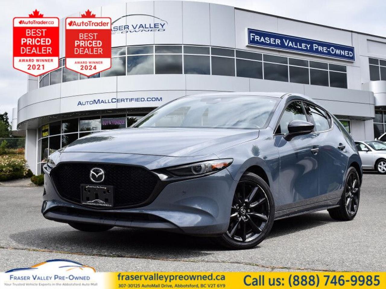 Used 2021 Mazda MAZDA3 Sport GT w/Turbo i-ACTIV  - Navigation - $127.19 /Wk for sale in Abbotsford, BC