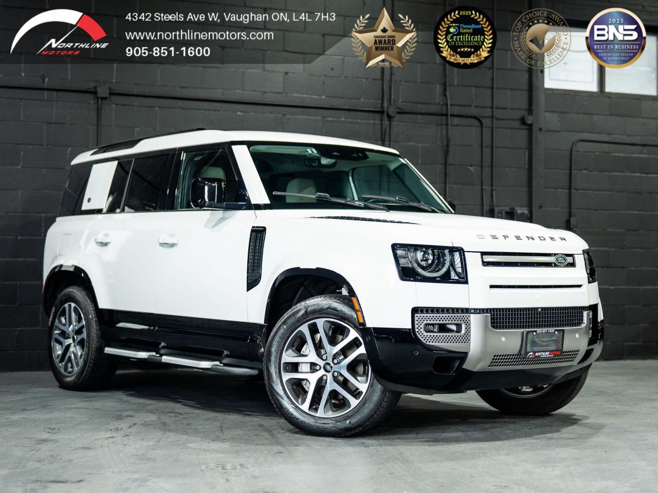 Used 2023 Land Rover Defender 110 SE/PANO/360 CAM/MERIDIAN/CARPLAY/CLEAN CARFAX for sale in Vaughan, ON