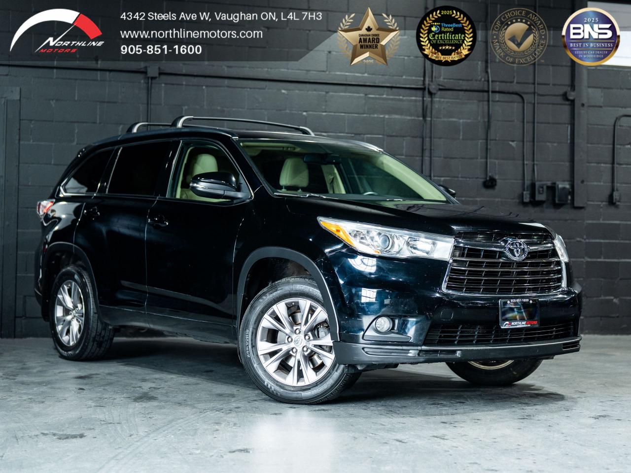 Used 2014 Toyota Highlander FWD 4dr V6 XLE (Natl) for sale in Vaughan, ON