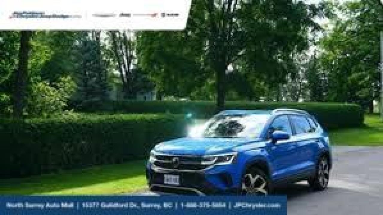 Used 2022 Volkswagen Taos 4MOTION | Panoramic Sunroof | Safety Pkg for sale in Surrey, BC