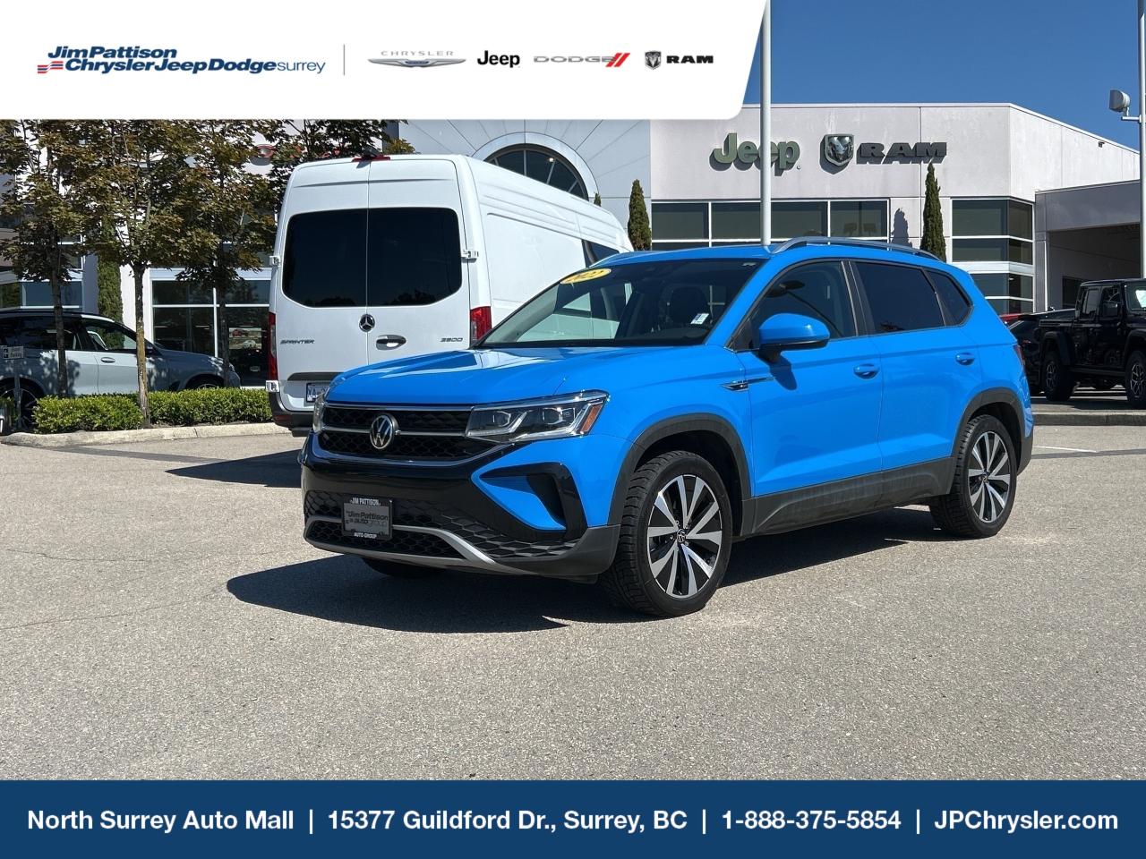 Used 2022 Volkswagen Taos 4MOTION | Panoramic Sunroof | Safety Pkg for sale in Surrey, BC