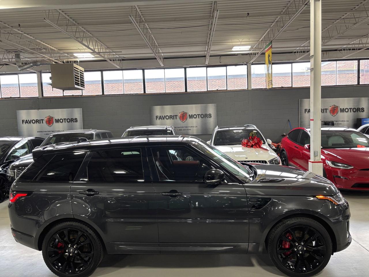 2020 Land Rover Range Rover Sport MHEV HST|DYNAMICMODE|REDLEATHER|NAV|MERIDIAN|HUD|+ - Photo #3