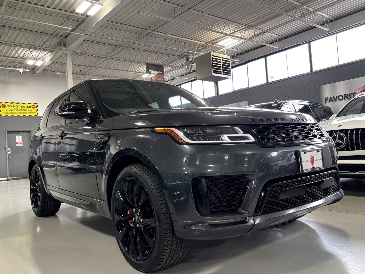 2020 Land Rover Range Rover Sport MHEV HST|DYNAMICMODE|REDLEATHER|NAV|MERIDIAN|HUD|+ - Photo #2