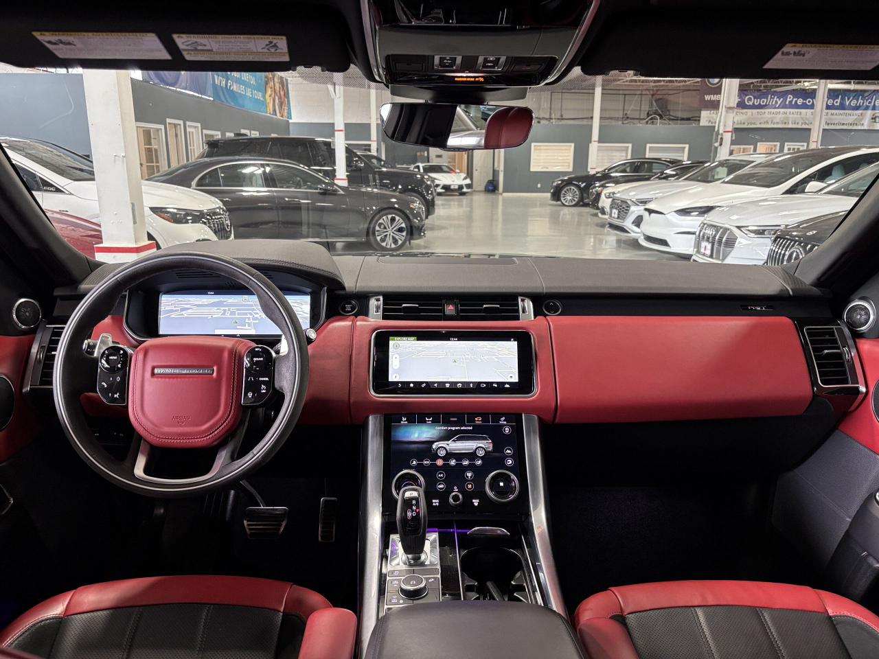 2020 Land Rover Range Rover Sport MHEV HST|DYNAMICMODE|REDLEATHER|NAV|MERIDIAN|HUD|+ - Photo #12
