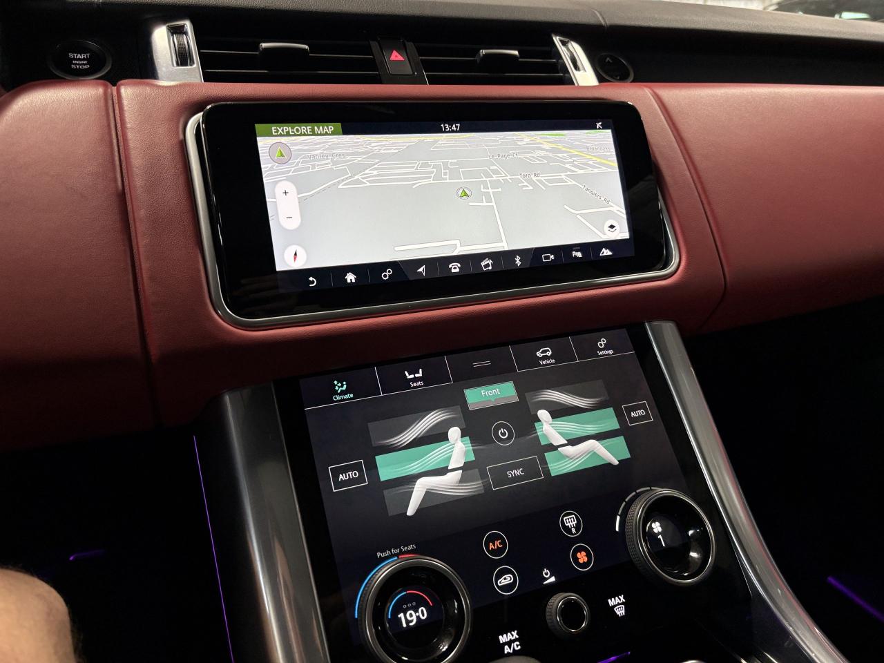 2020 Land Rover Range Rover Sport MHEV HST|DYNAMICMODE|REDLEATHER|NAV|MERIDIAN|HUD|+ - Photo #35