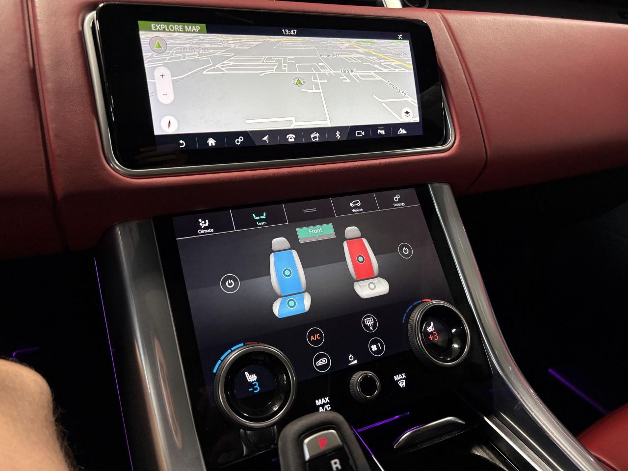 2020 Land Rover Range Rover Sport MHEV HST|DYNAMICMODE|REDLEATHER|NAV|MERIDIAN|HUD|+ - Photo #36