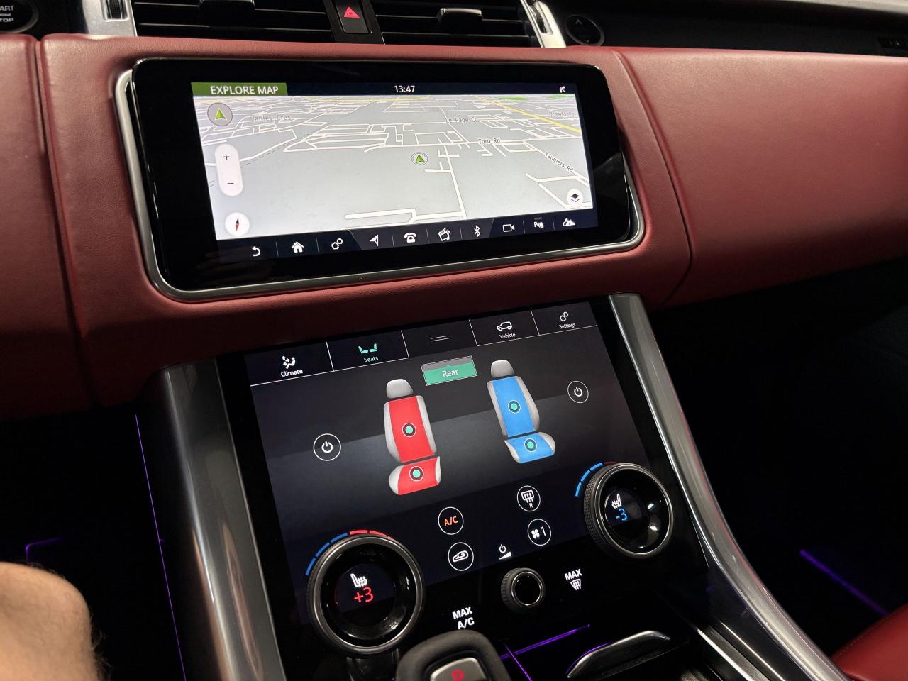 2020 Land Rover Range Rover Sport MHEV HST|DYNAMICMODE|REDLEATHER|NAV|MERIDIAN|HUD|+ - Photo #37