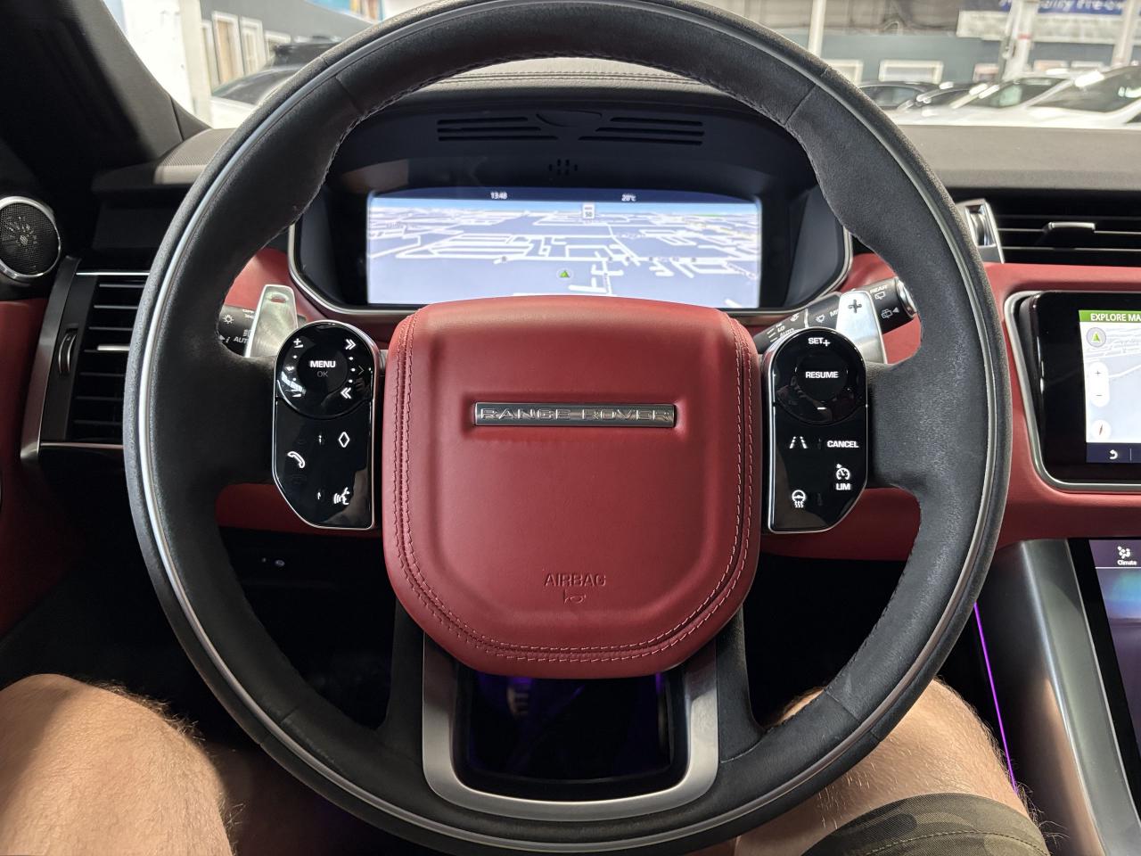 2020 Land Rover Range Rover Sport MHEV HST|DYNAMICMODE|REDLEATHER|NAV|MERIDIAN|HUD|+ - Photo #46