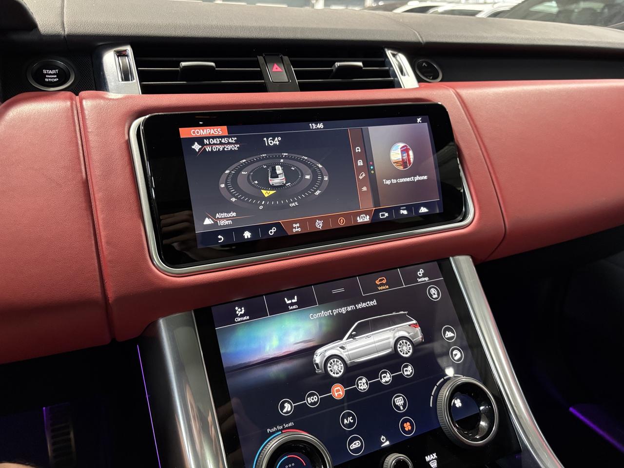 2020 Land Rover Range Rover Sport MHEV HST|DYNAMICMODE|REDLEATHER|NAV|MERIDIAN|HUD|+ - Photo #31