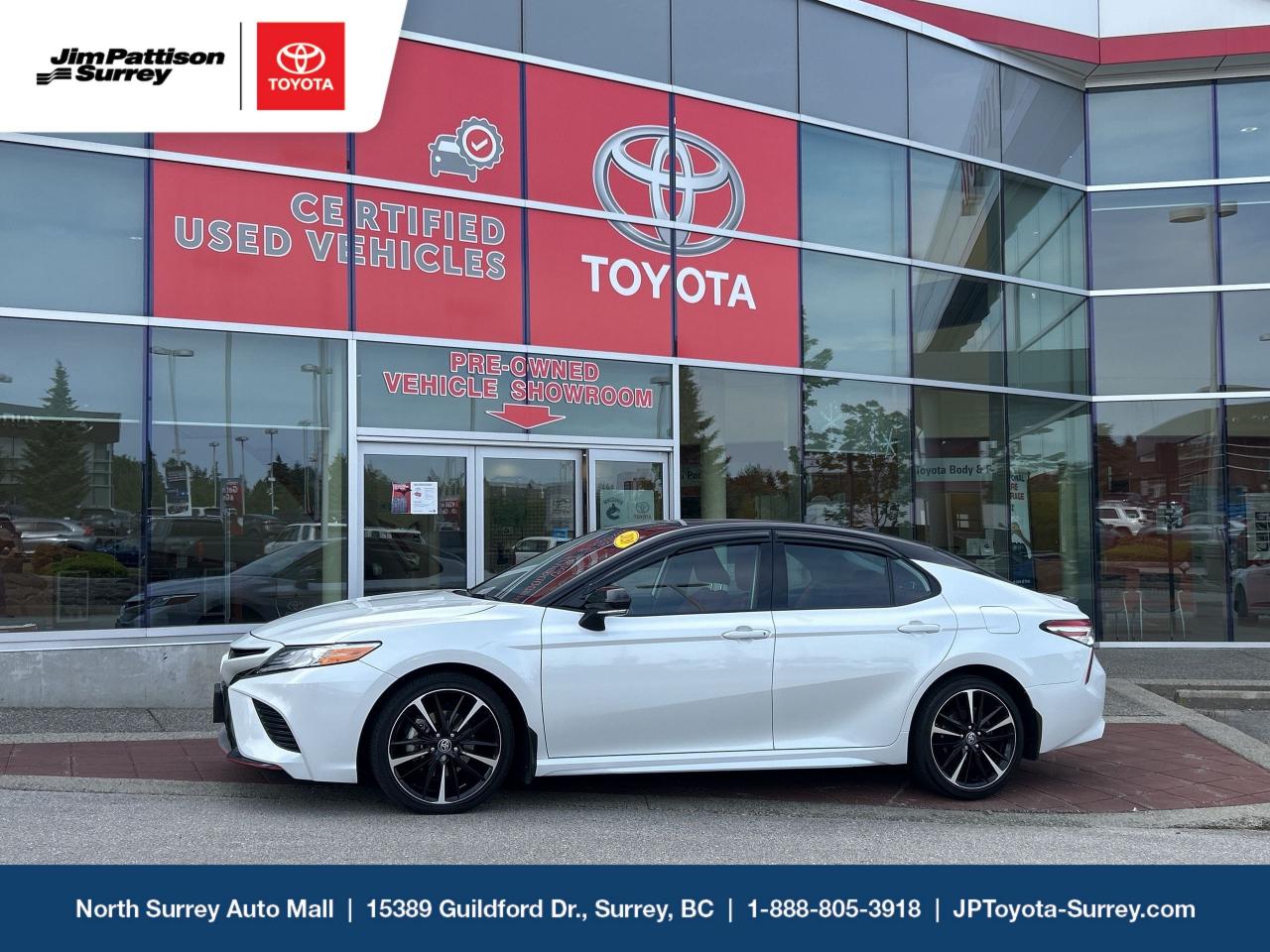 Used 2020 Toyota Camry 4-Door Sedan XSE 8A for sale in Surrey, BC