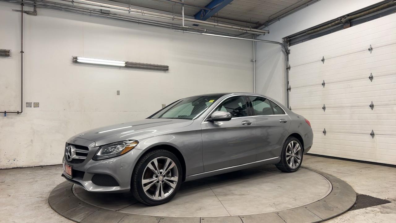 2016 Mercedes-Benz C-Class PREMIUM AWD | PANO ROOF| LOW KMS!! | HTD LEATHER Photo3