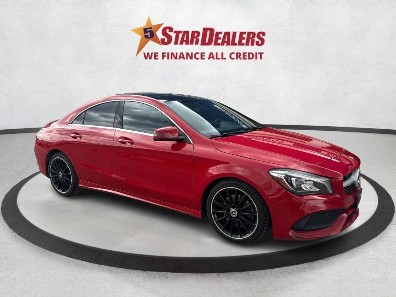 Used 2018 Mercedes-Benz CLA-Class LEATHER SUNROOF HEATED SEATS WE FINANCE ALL CREDIT for sale in London, ON