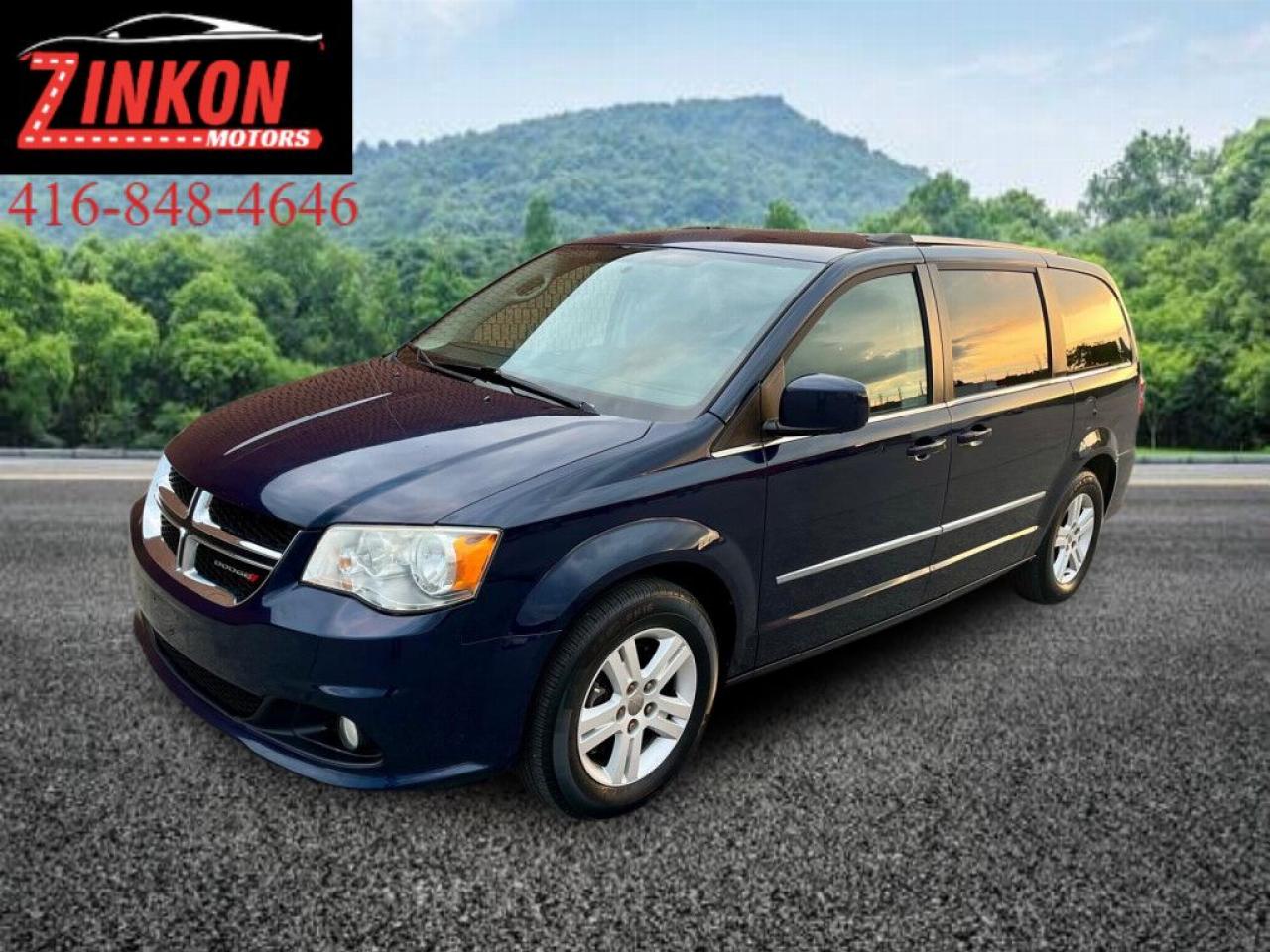 Used 2014 Dodge Grand Caravan CREW |BIG SCREEN|HEATED SEATS|BACK-UP CAM|HEATED STEERING WHEEL| for sale in Pickering, ON