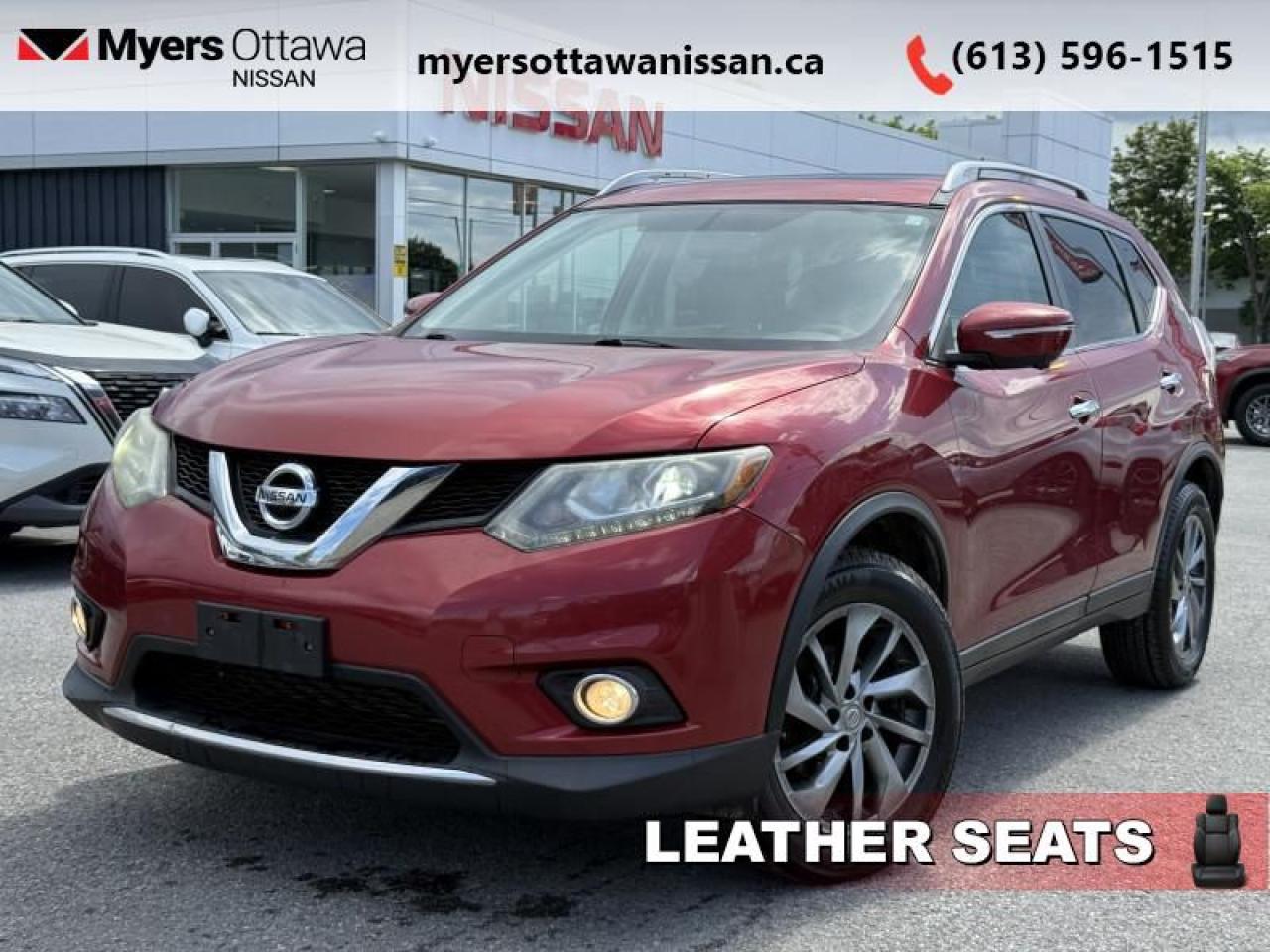 Used 2015 Nissan Rogue SL  - Sunroof -  Leather Seats for sale in Ottawa, ON