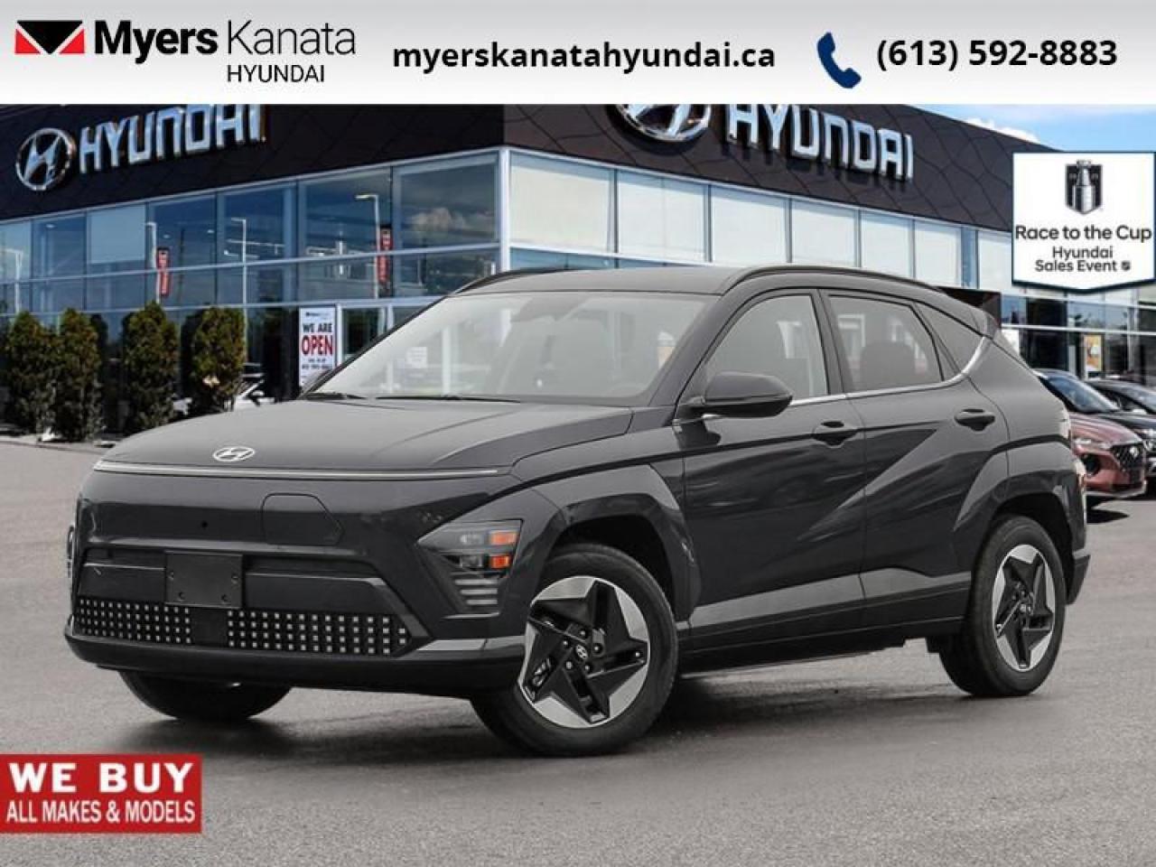 New 2025 Hyundai KONA Electric Preferred w/Ultimate Package  - $177.66 /Wk for sale in Kanata, ON