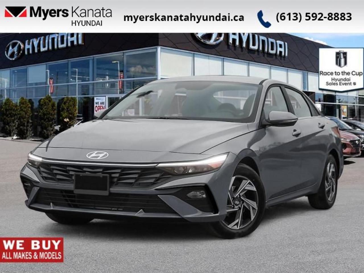 New 2025 Hyundai Elantra Luxury IVT  - Premium Audio - $110.71 /Wk for sale in Kanata, ON