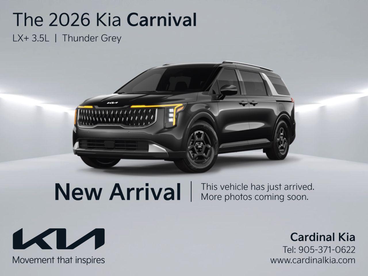 New 2026 Kia Carnival LX+ for sale in Niagara Falls, ON