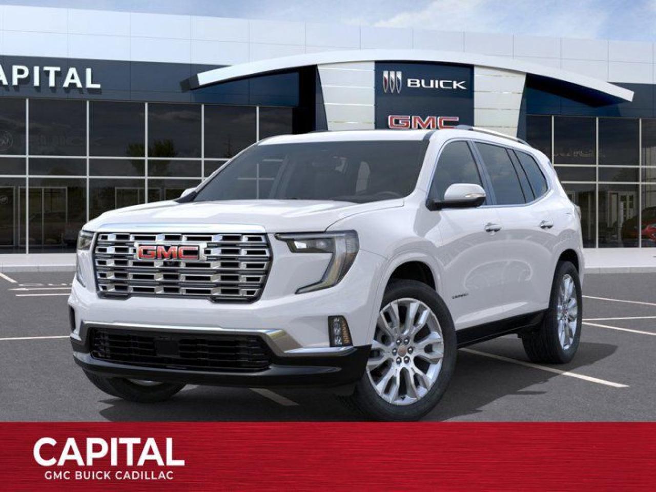 New 2025 GMC Acadia Denali AWD for sale in Regina, SK