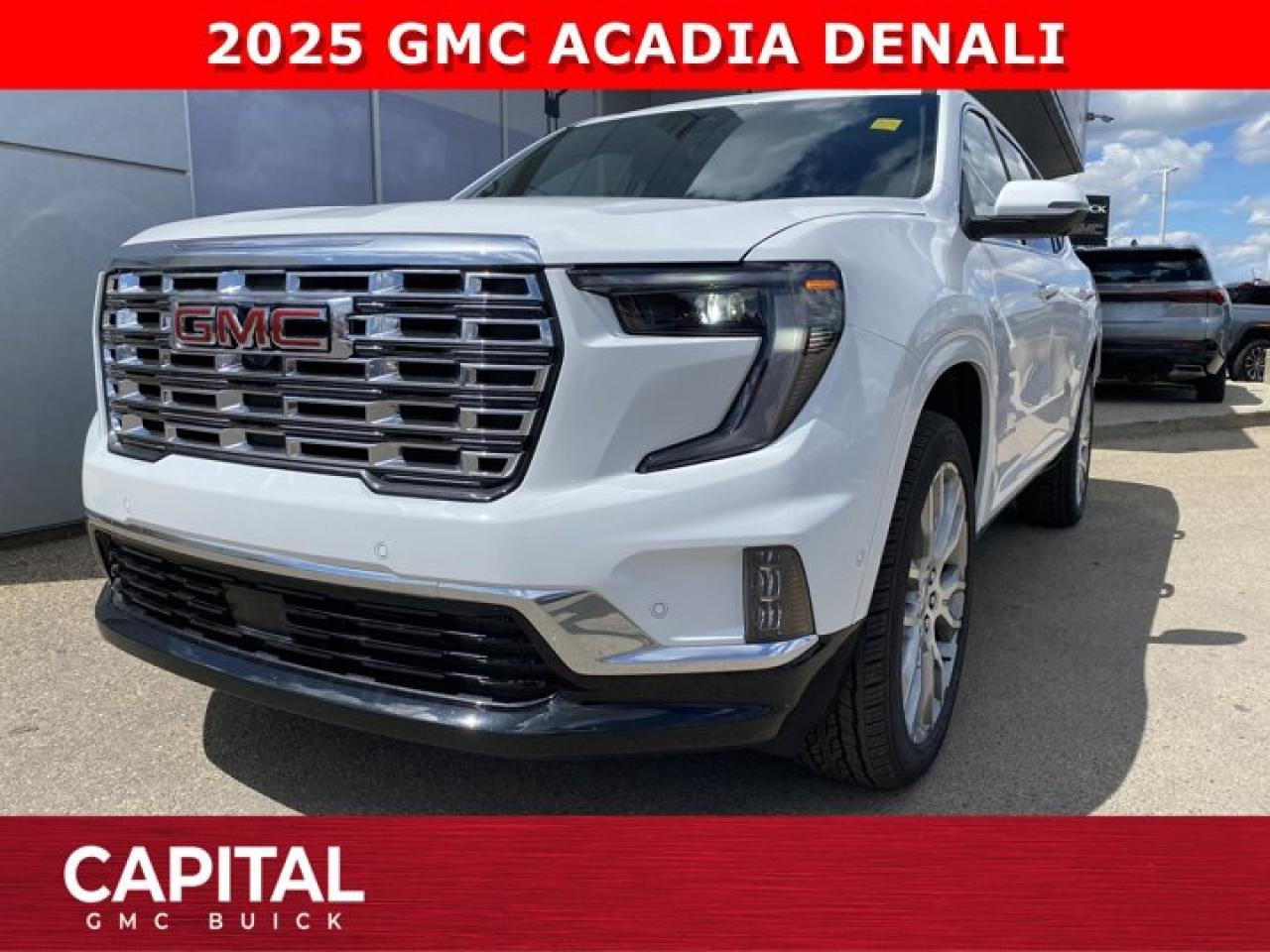 New 2025 GMC Acadia Denali AWD for sale in Edmonton, AB