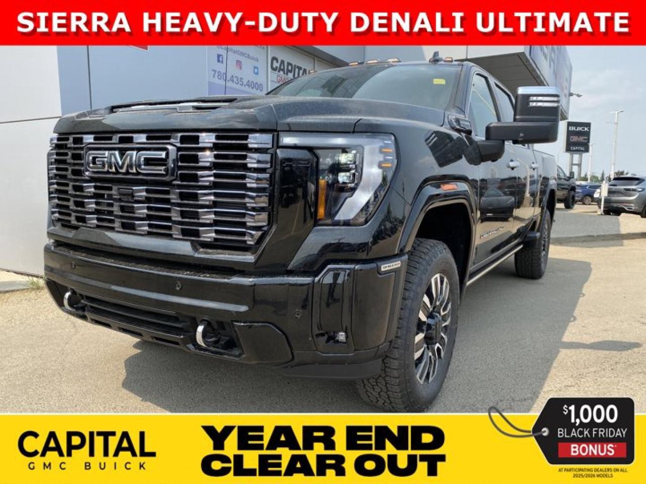 New 2025 GMC Sierra 3500 HD Crew Cab Denali Ultimate for sale in Edmonton, AB