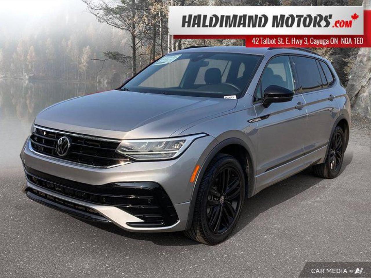 Used 2022 Volkswagen Tiguan Comfortline R-Line Black Edition for sale in Cayuga, ON
