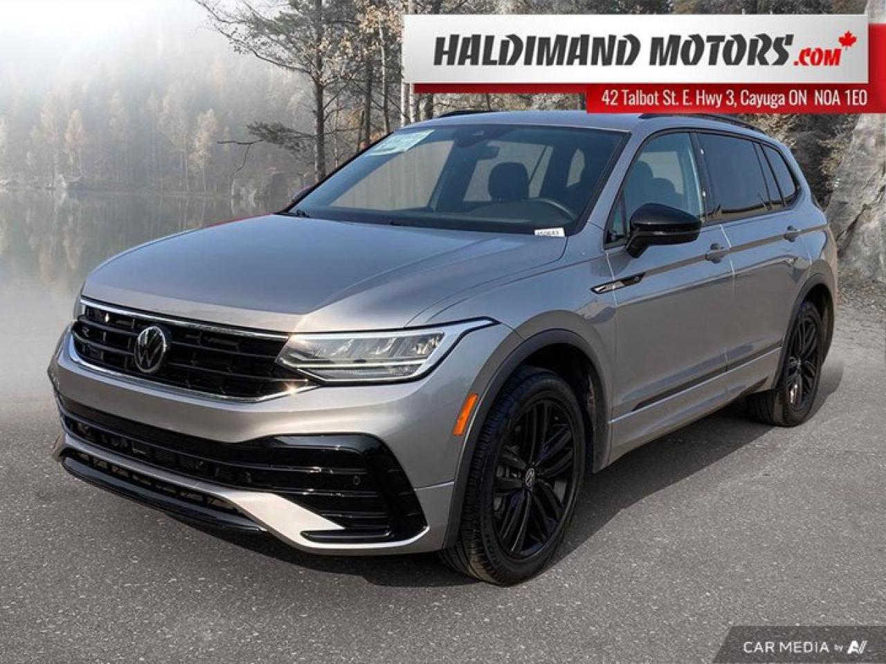 Used 2022 Volkswagen Tiguan Comfortline R-Line Black Edition for sale in Cayuga, ON