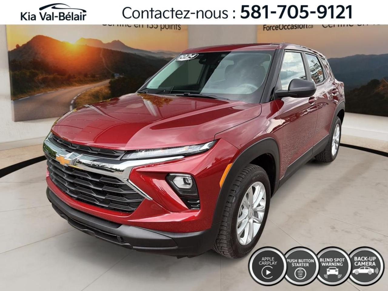 Used 2024 Chevrolet TrailBlazer LS * AWD * TURBO * CARPLAY * CAMERA * CRUISE * A/C for sale in Québec, QC