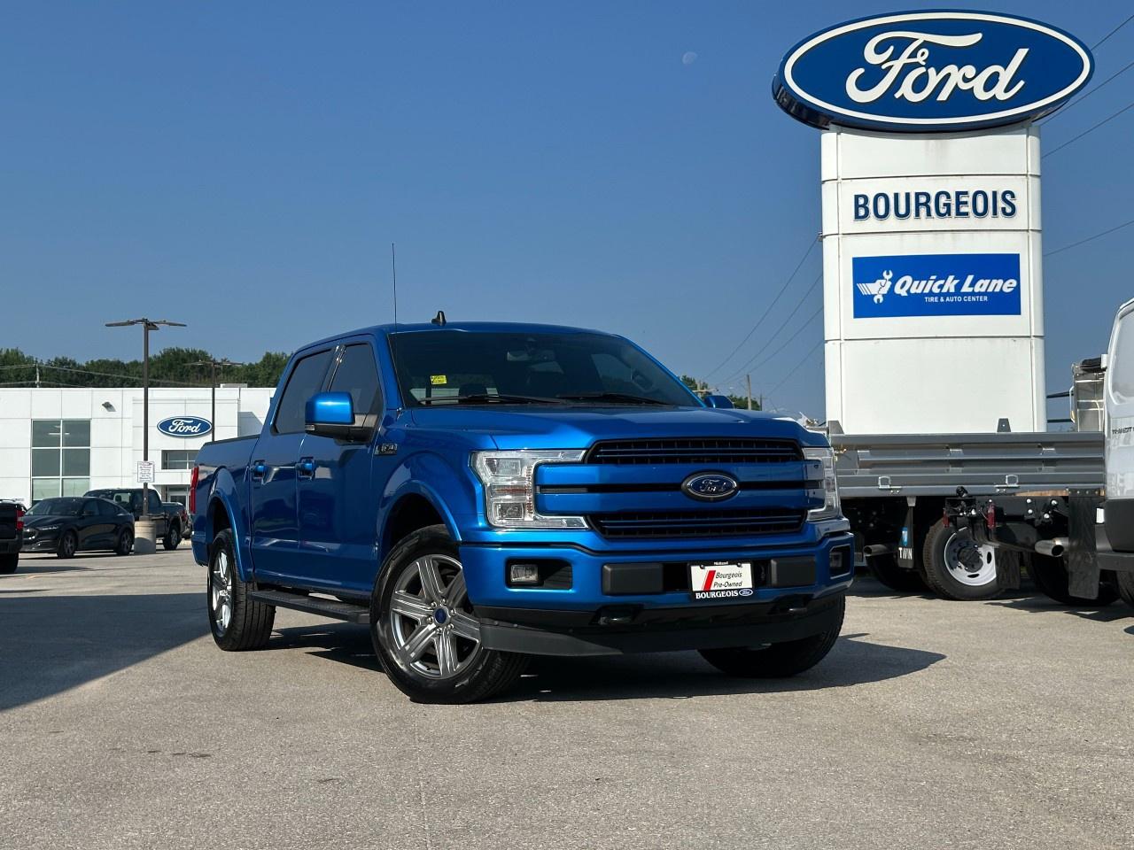 Used 2019 Ford F-150 Lariat 4WD SuperCrew 5.5' Box for sale in Midland, ON