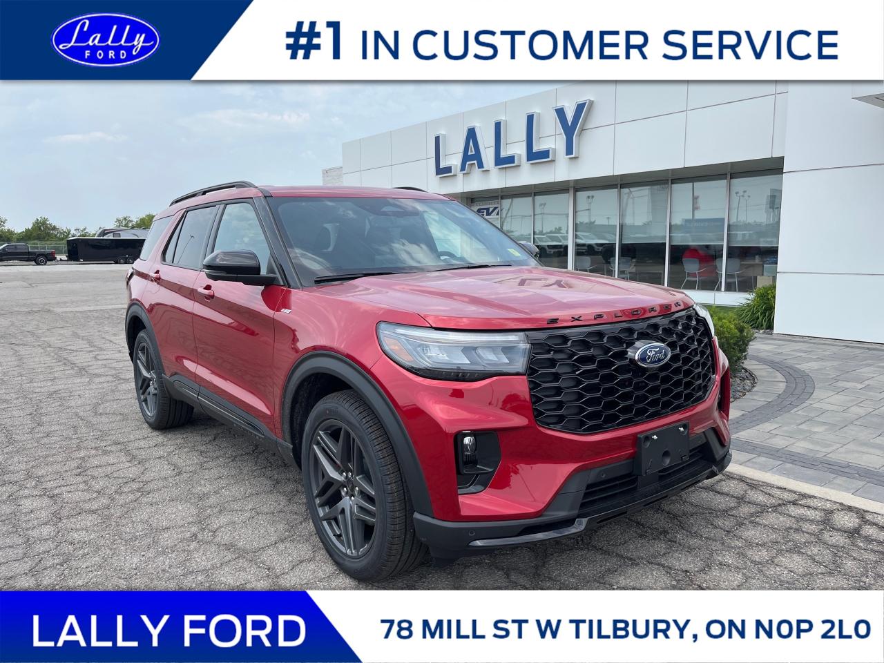 New 2025 Ford Explorer ST-Line for sale in Tilbury, ON