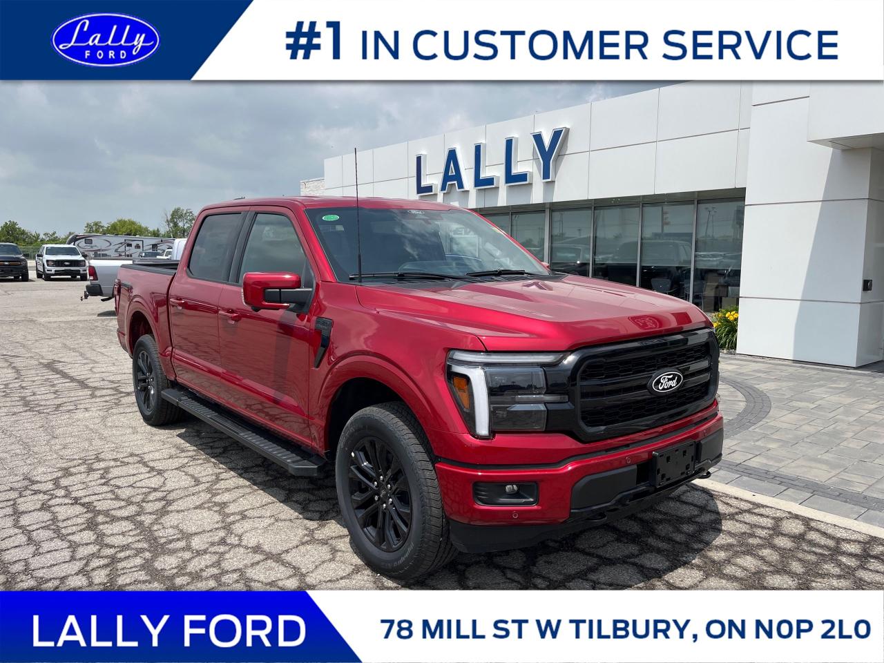 New 2025 Ford F-150 Lariat for sale in Tilbury, ON
