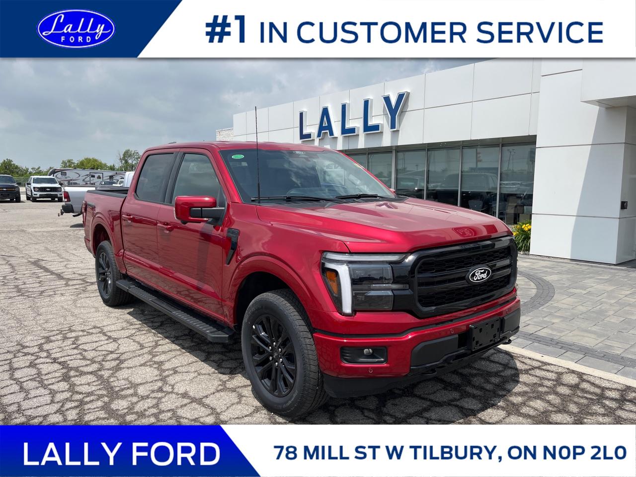 New 2025 Ford F-150 Lariat for sale in Tilbury, ON