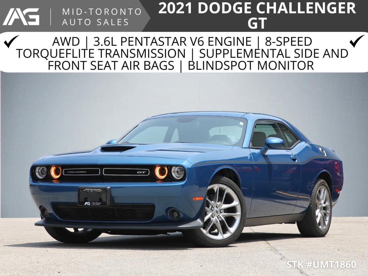 Used 2021 Dodge Challenger GT AWD for sale in North York, ON