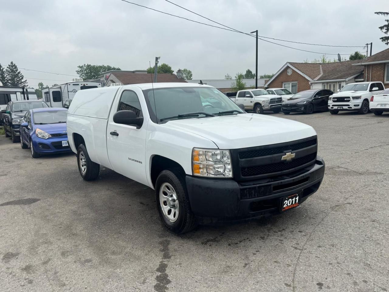 2011 Chevrolet Silverado 1500 WT, REGULAR CAB, NO ACCIDENTS, TOPPER, CERTIFIED - Photo #7
