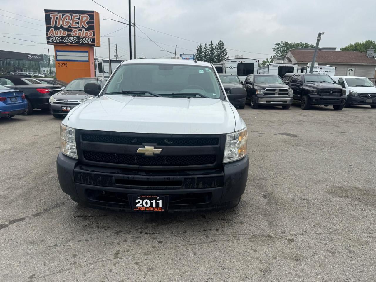 2011 Chevrolet Silverado 1500 WT, REGULAR CAB, NO ACCIDENTS, TOPPER, CERTIFIED - Photo #8