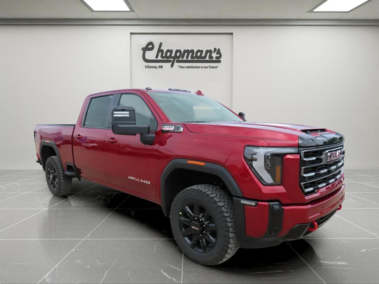 New 2025 GMC Sierra 2500 HD AT4 HD Surround Vision, Heated/Ventilated Front Seats, Heated Steering Wheel for sale in Killarney, MB