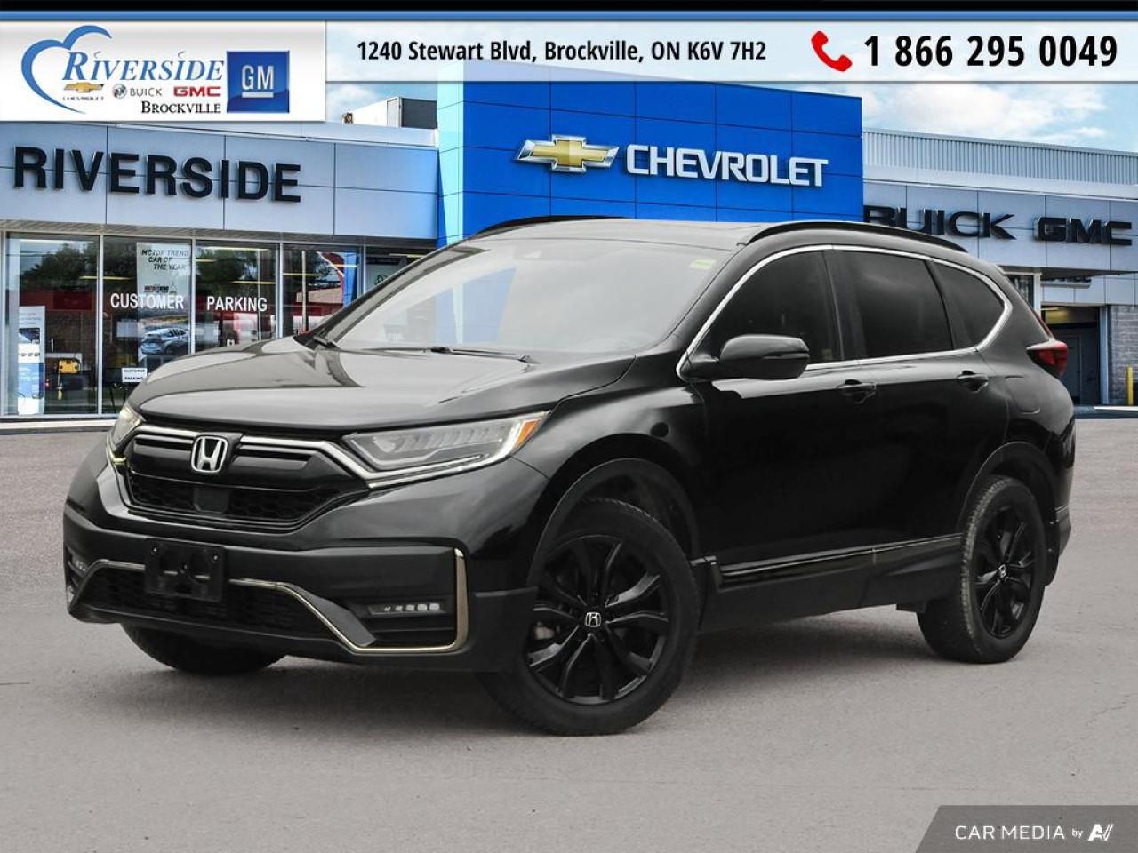 Used 2021 Honda CR-V Black Edition for sale in Brockville, ON