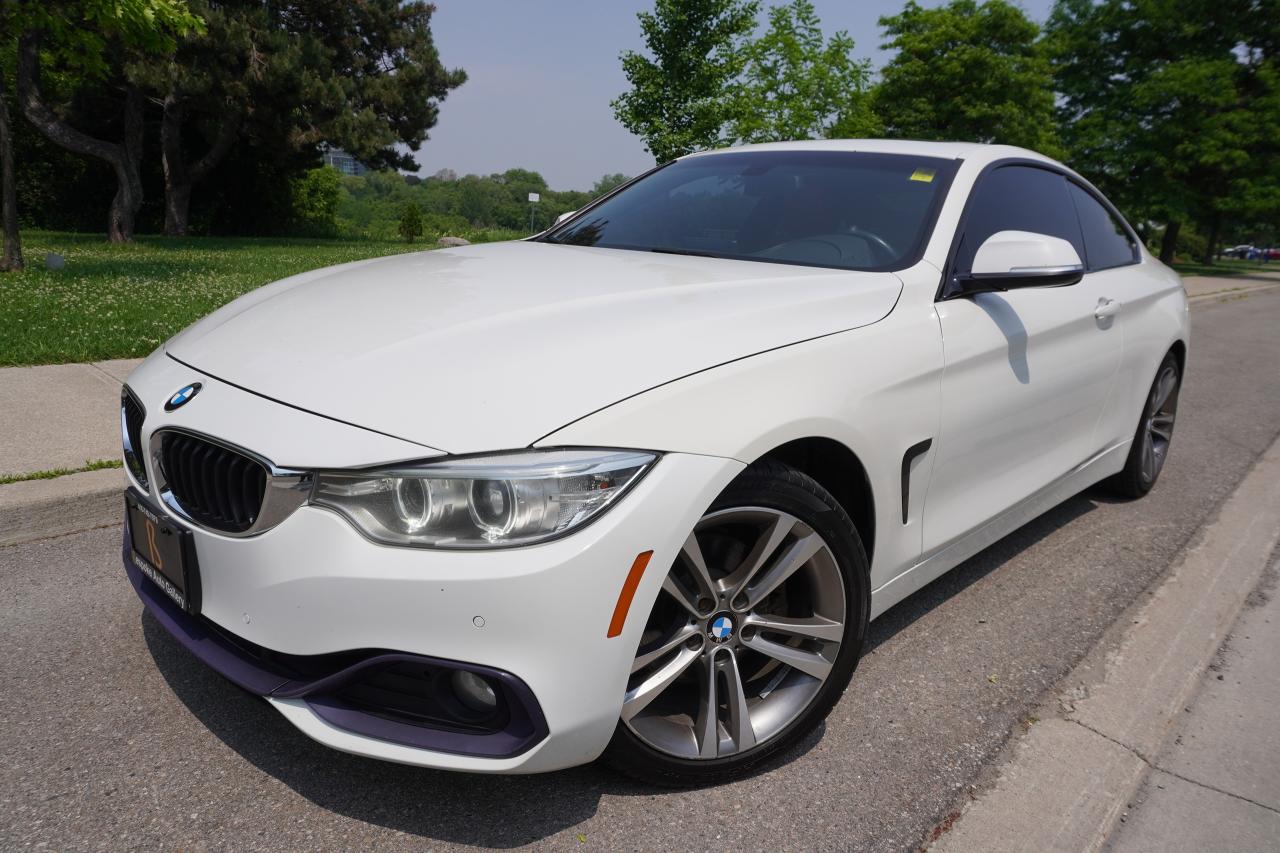 2014 BMW 4 Series 428XI / SPORT / PREMIUM / RED INTERIOR / STUNNING