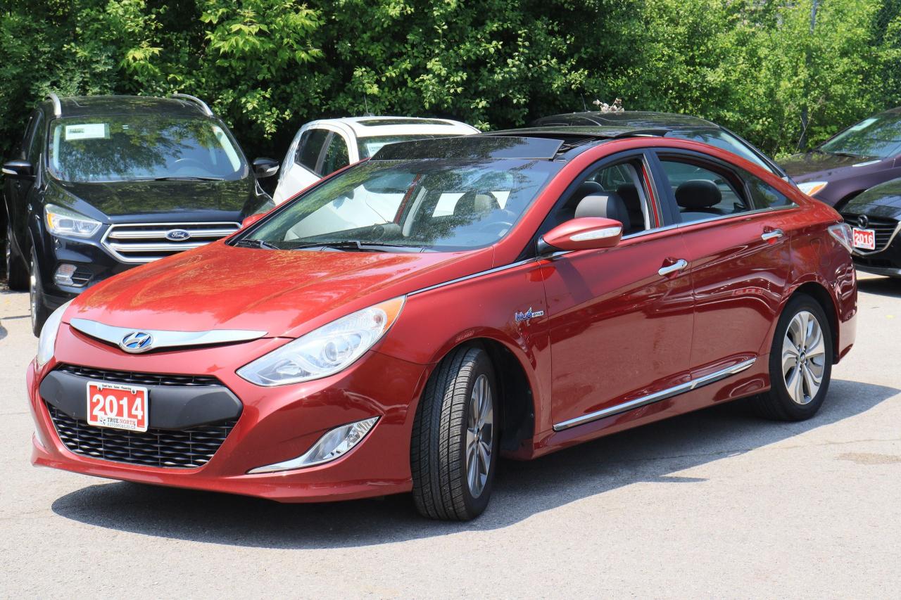 2014 Hyundai Sonata Hybrid Limited | Leather | Pano Roof | Nav Cam | 1 owner Photo42