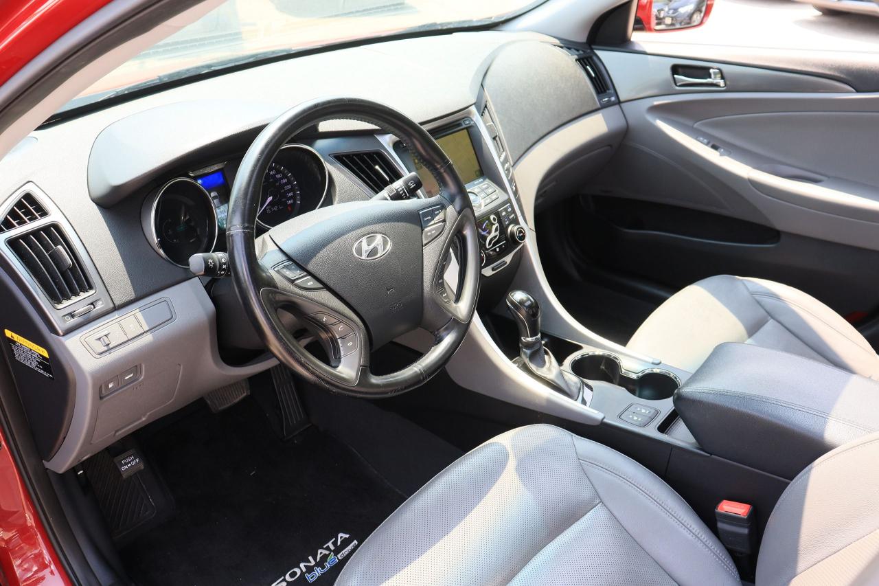 2014 Hyundai Sonata Hybrid Limited | Leather | Pano Roof | Nav Cam | 1 owner Photo63