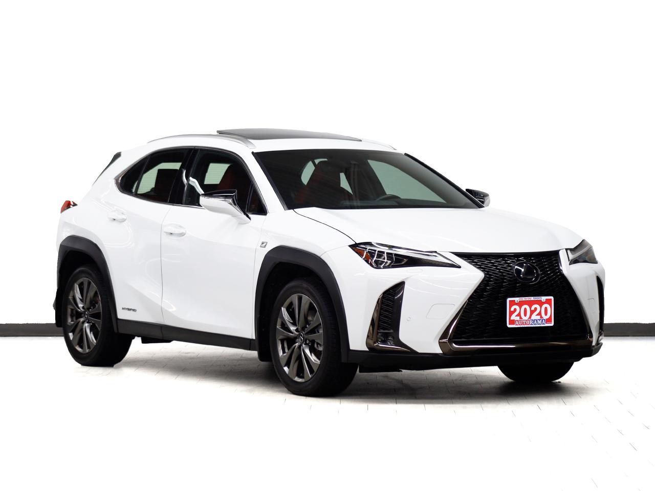 2020 Lexus UX HYBRID | F-SPORT | AWD | Red Leather | Sunroof