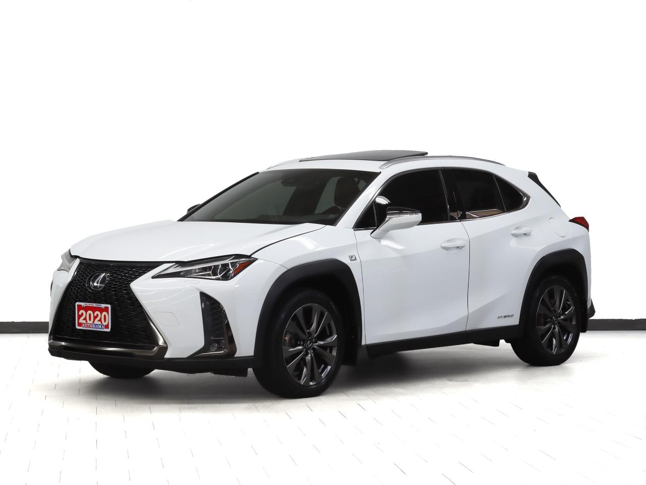 2020 Lexus UX HYBRID | F-SPORT | AWD | Red Leather | Sunroof