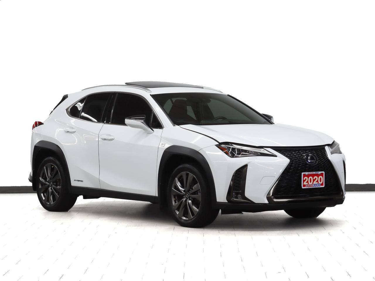 2020 Lexus UX HYBRID | F-SPORT | AWD | Red Leather | Sunroof