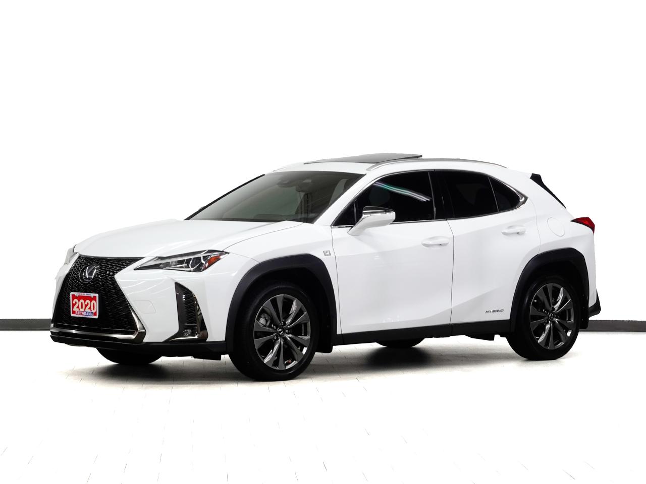 2020 Lexus UX HYBRID | F-SPORT | AWD | Red Leather | Sunroof