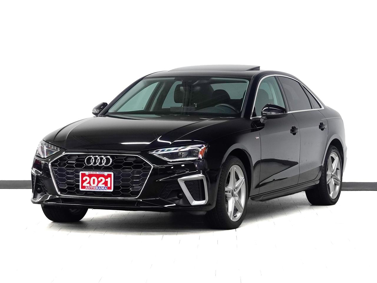 2021 Audi A4 PROGRESIV AWD | S-Line | Nav | Leather | Sunroof