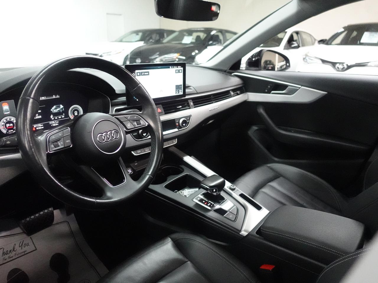 2021 Audi A4 PROGRESIV AWD | S-Line | Nav | Leather | Sunroof