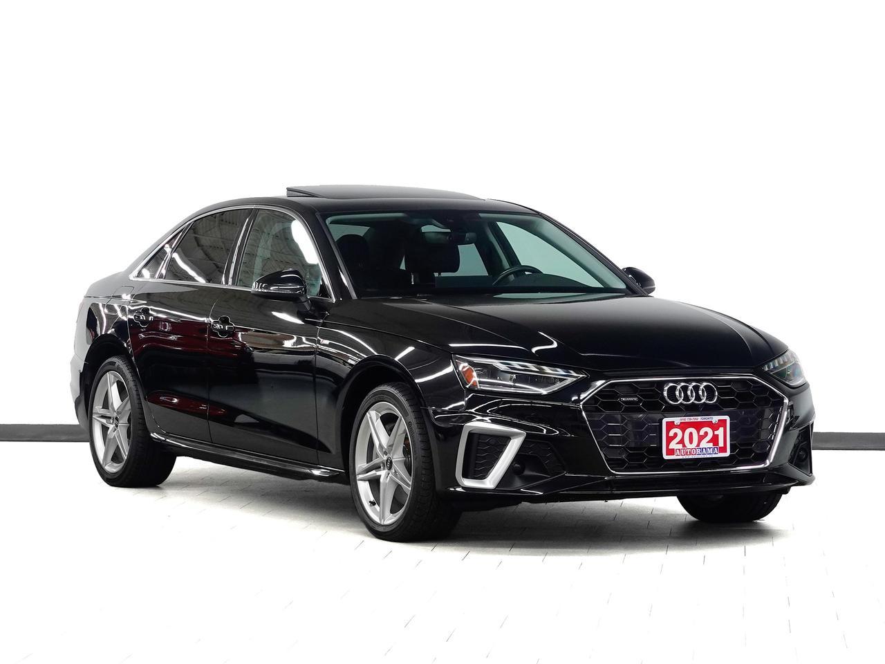 2021 Audi A4 PROGRESIV AWD | S-Line | Nav | Leather | Sunroof