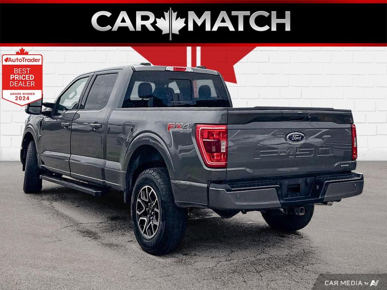 2022 Ford F-150 SPORT / SUPERCREW / 4X4 / 3.5L ECO / HTD SEATS Photo2