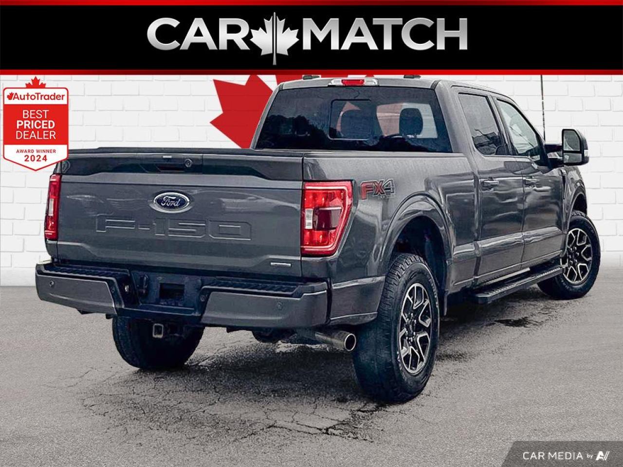 2022 Ford F-150 SPORT / SUPERCREW / 4X4 / 3.5L ECO / HTD SEATS - Photo #4
