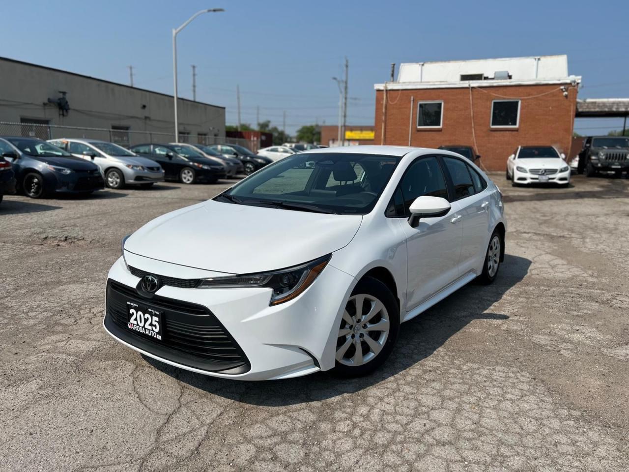 Used 2025 Toyota Corolla AUTO LIKE NEW SAFETY WARRANTY BLIND SPOT BACKUPCAM for sale in Oakville, ON